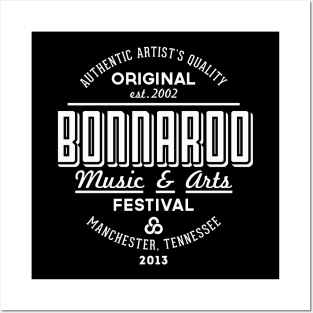 Bonnaroo 2013 (white) Posters and Art